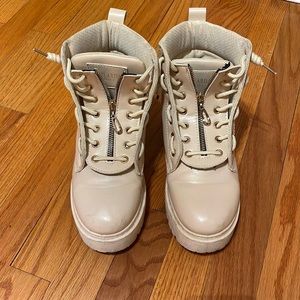 Off white boots